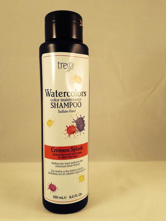 556x741 Tressa Water Colors Crimson Splash Shampoo 8.5 Oz Watercolors Ebay - Watercolors Red Shampoo