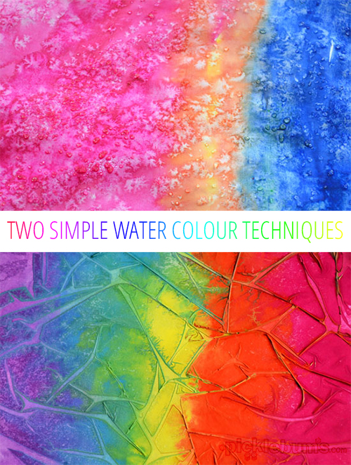 500x662 Easy Art For Kids - Watercolour Colours
