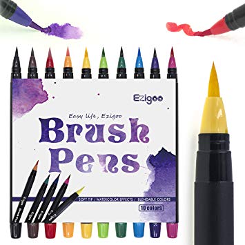 355x355 Brush Pens Watercolour Set - Watercolour Colours