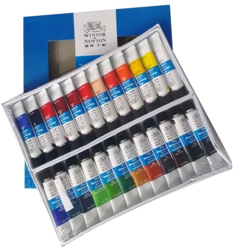 781x832 Winsor Amp Newton 24 Fine Watercolour Set - Watercolour Set For Beginners