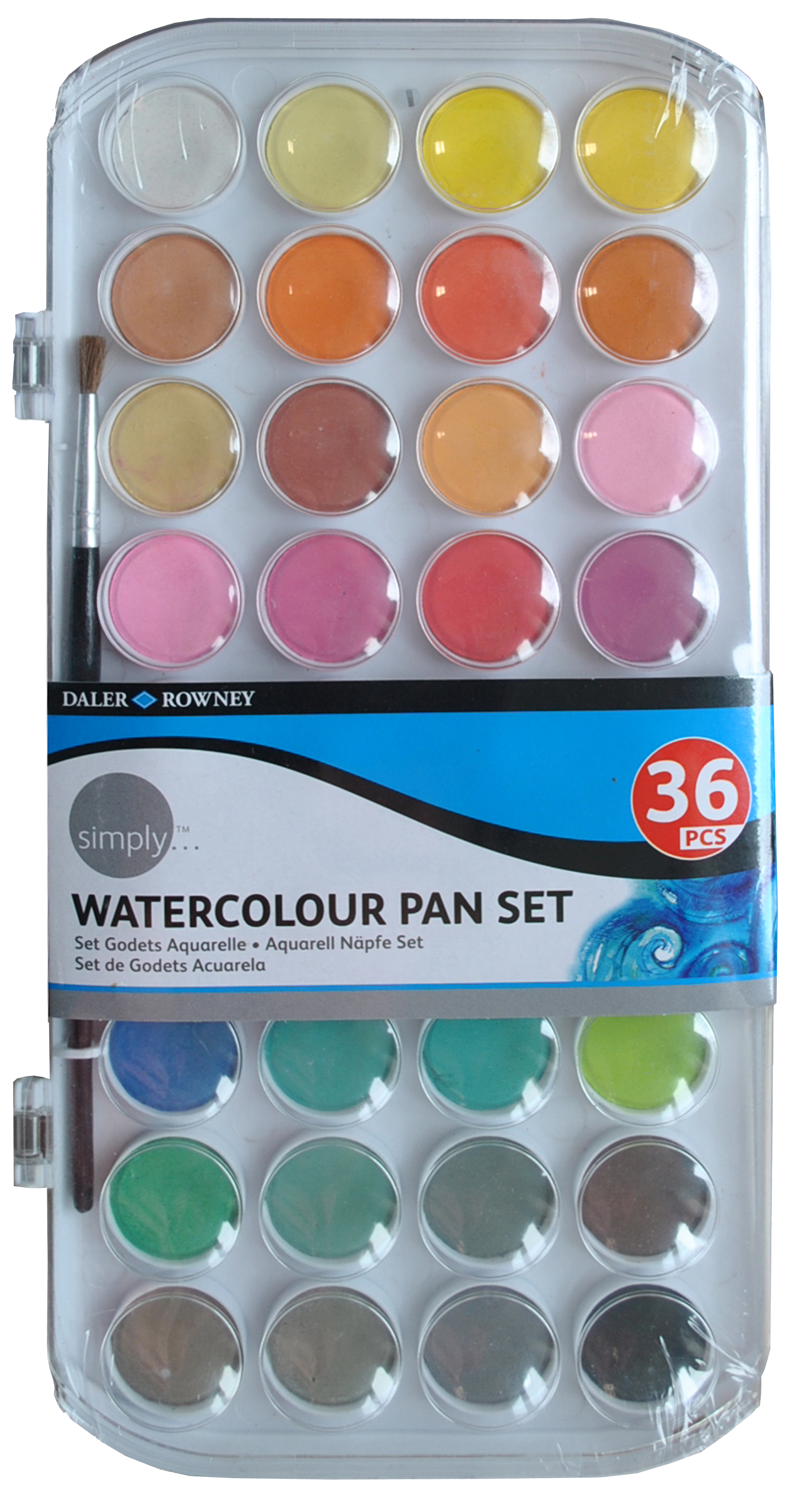 2500x4660 Simply Watercolour Daler Rowney - Watercolour Set For Beginners