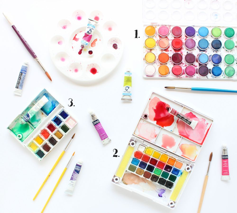 1000x902 Watercolors For Beginners 5 - Watercolour Set For Beginners