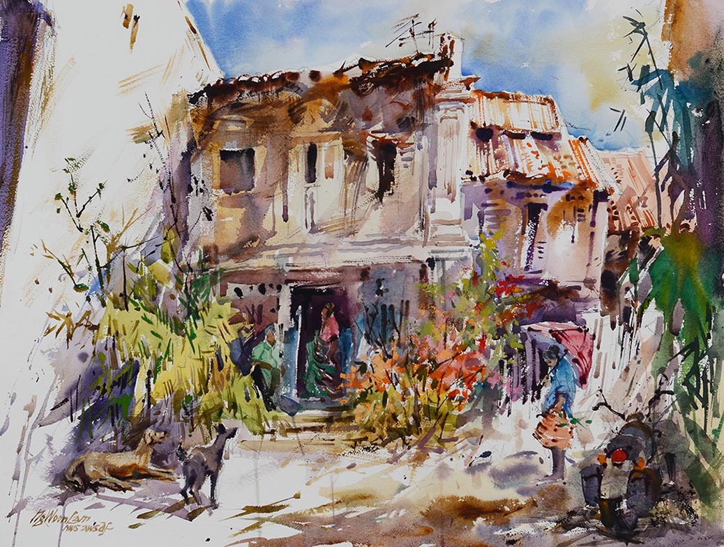 1038x785 Singapore Art Gallery - Watercolour Singapore