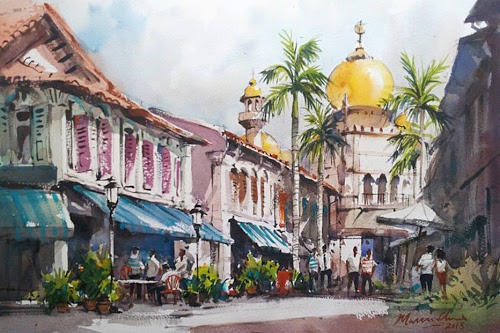 500x333 Art Tools Of Marvin Chew Parka Blogs - Watercolour Singapore