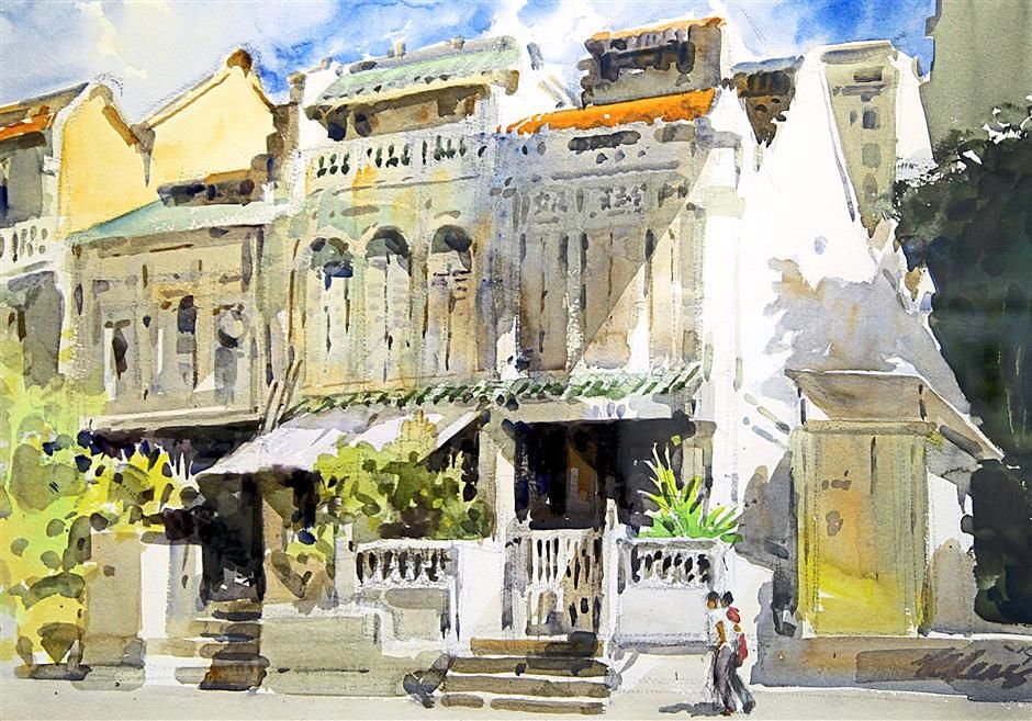 940x657 Watercolourist Ong Kim Seng Has A New Solo Show In Malaysia - Watercolour Singapore