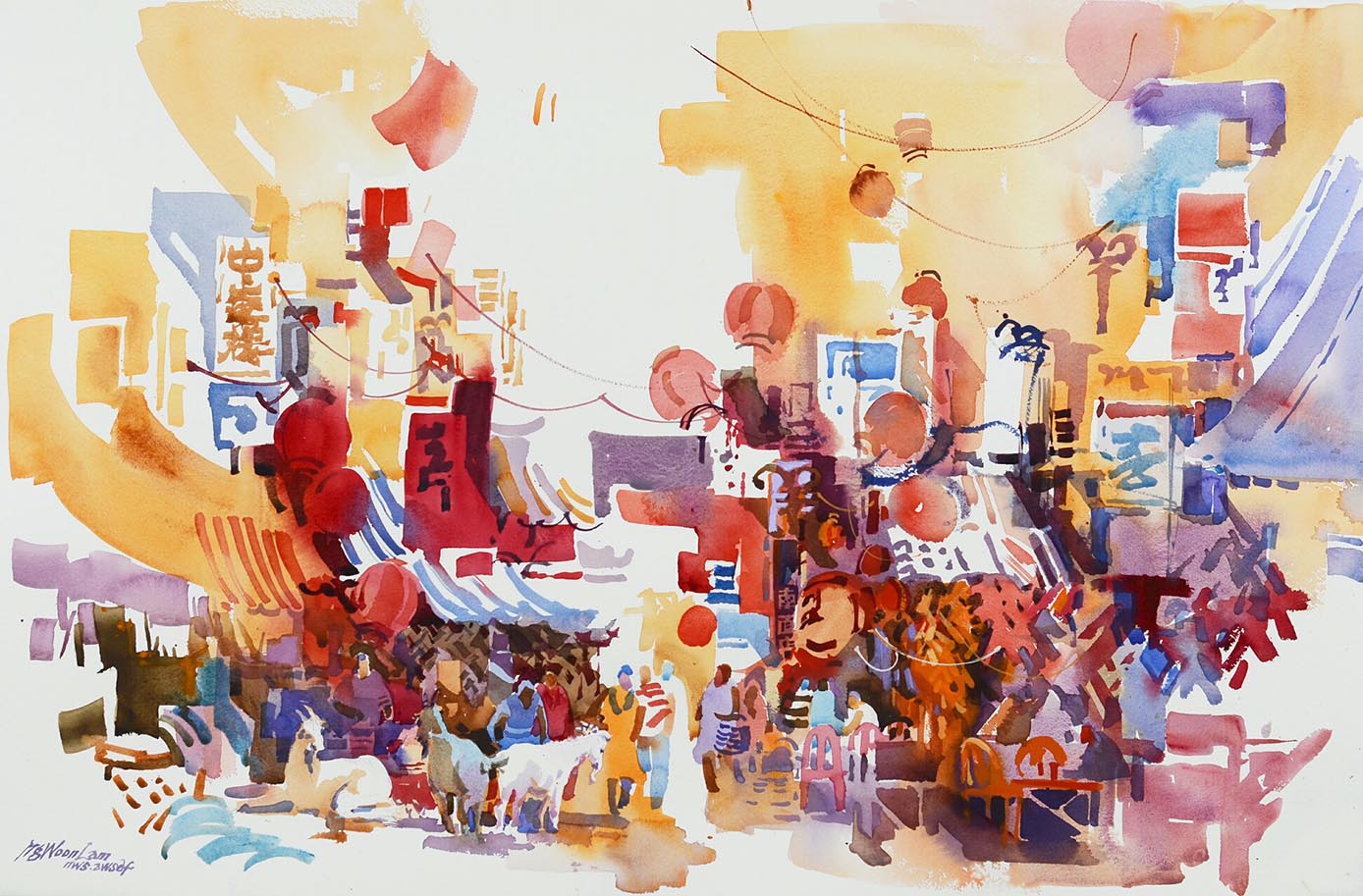 1388x913 Li Fine Art Gallery Singapore - Watercolour Singapore