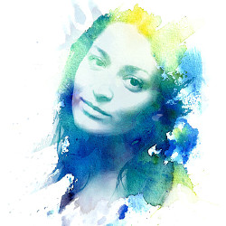 250x250 Watercolour Splash - Watercolour Splash