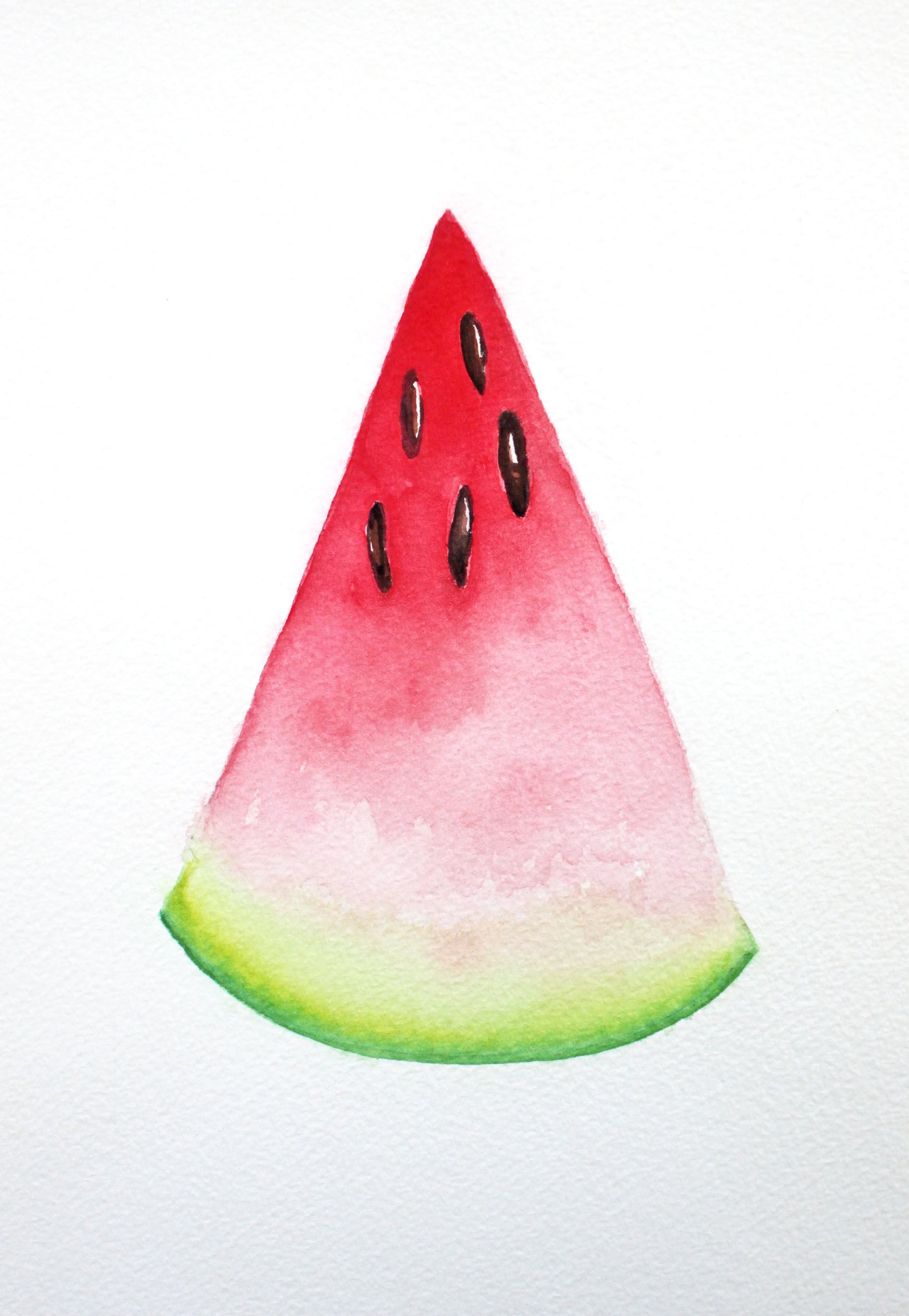 1746x2529 Watermelon Original Watercolor - Watermelon Watercolor