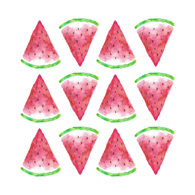 630x630 Watercolor Watermelon Pattern - Watermelon Watercolor