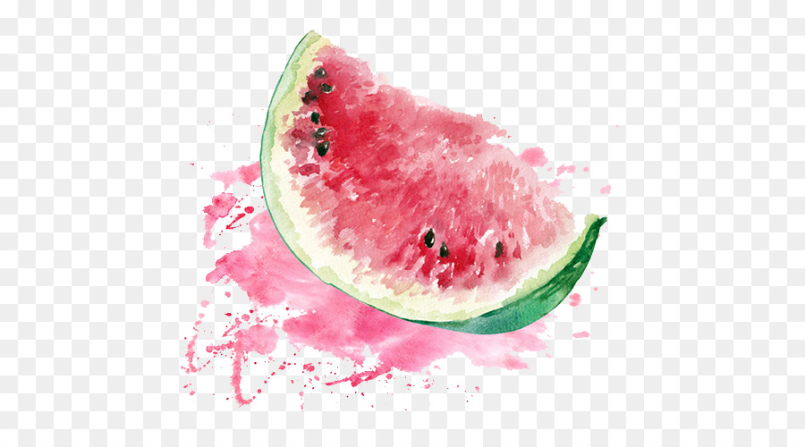 900x500 Watermelon Watercolor Painting - Watermelon Watercolor Painting