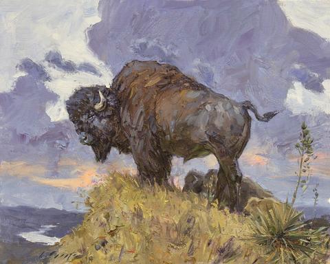 480x384 Paintings Amp Watercolors Western Art By Cowboy Artist Loren Entz - Western Watercolor