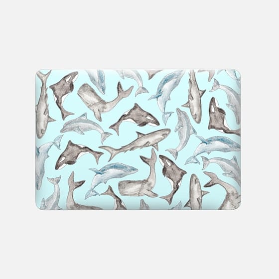 560x560 Oceanic Hand Painted Watercolor Animals Killer Casetify - Whale Shark Watercolor