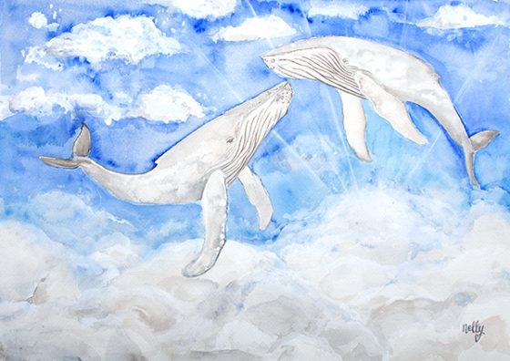 560x396 Whale Shark - Whale Shark Watercolor