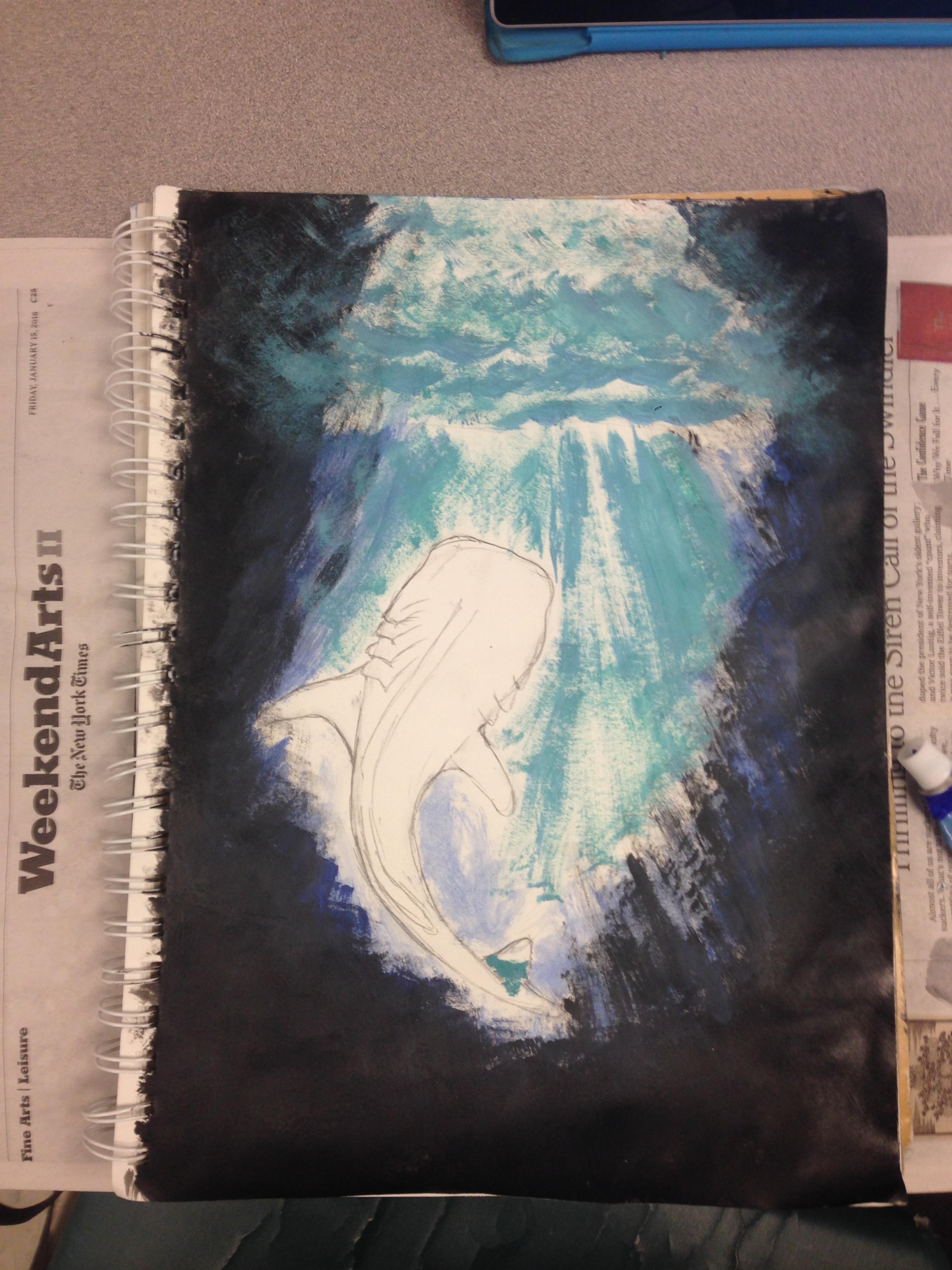 2448x3264 Whale Shark Acrylic My Passion Blog - Whale Shark Watercolor