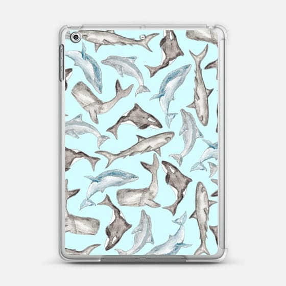 560x560 Oceanic Hand Painted Watercolor Animals Killer Whale - Whale Shark Watercolor