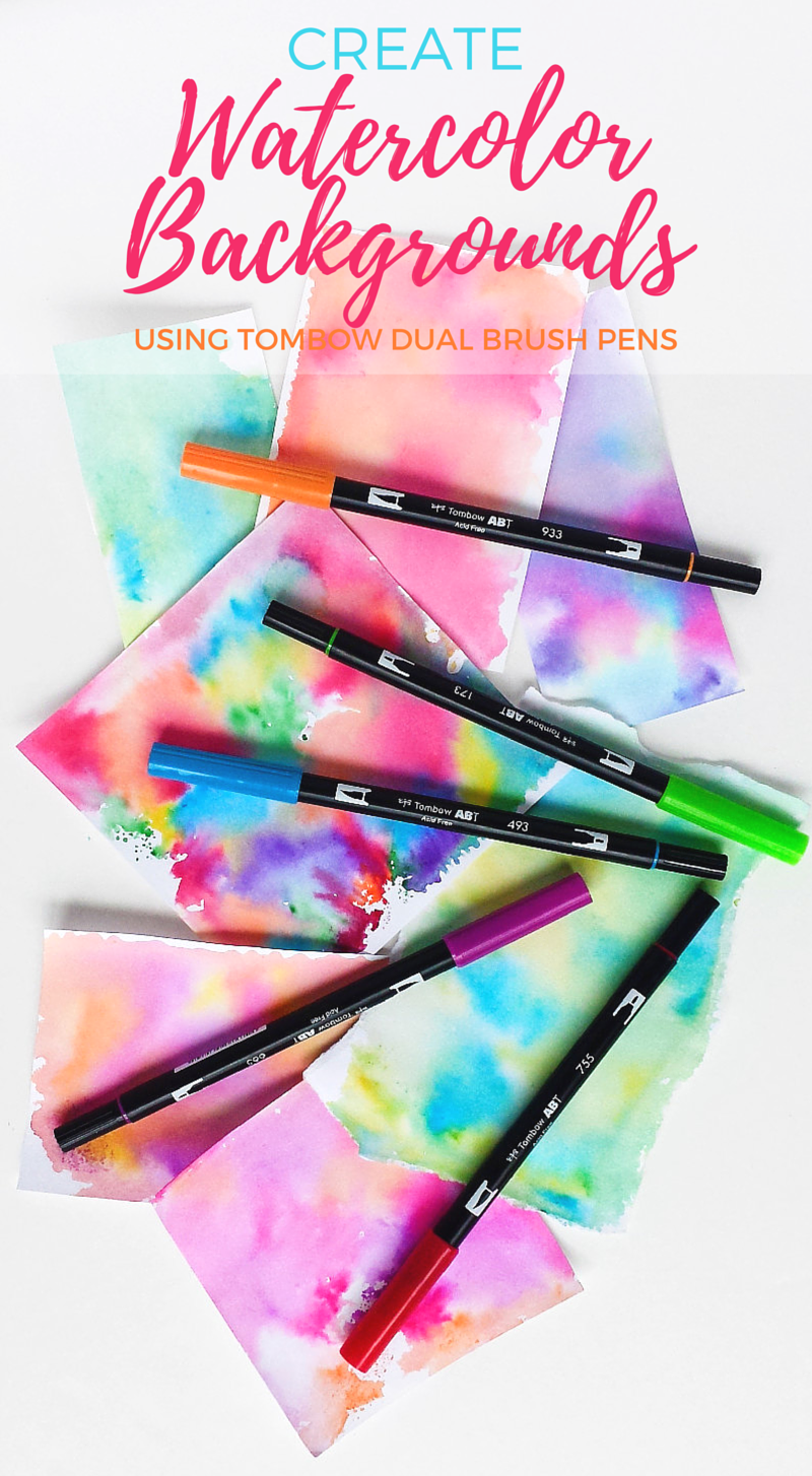 800x1454 How To Make Watercolor Backgrounds Without Watercolors Diy Art - What Brushes To Use For Watercolor