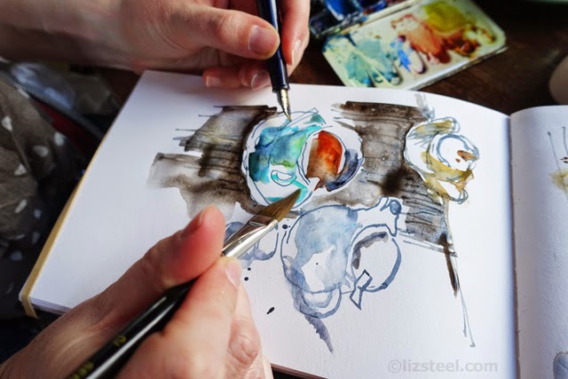 640x427 Swords And Daggers - What Brushes To Use For Watercolor