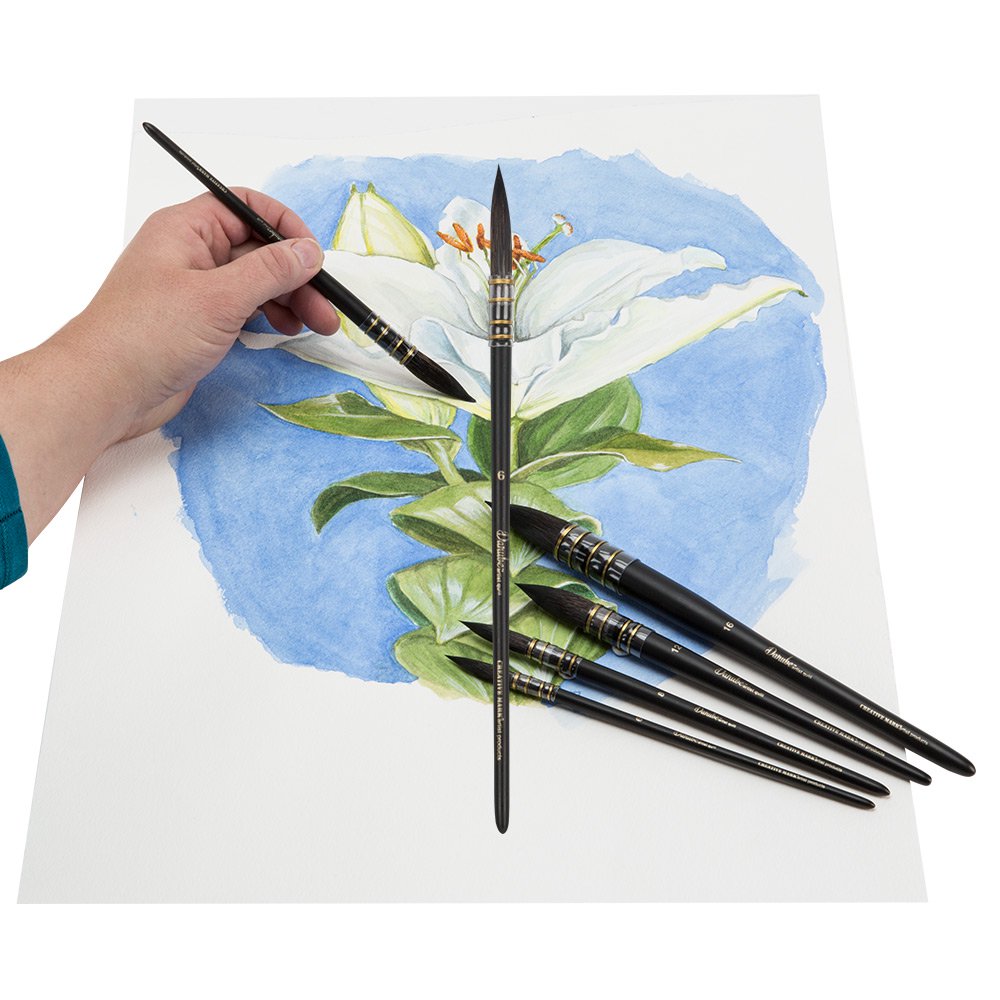1000x1000 Creative Mark Watercolor Brushes - What Brushes To Use For Watercolor