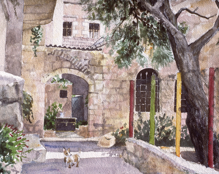 757x600 Jerusalem Gallery - Whatman Watercolor Paper
