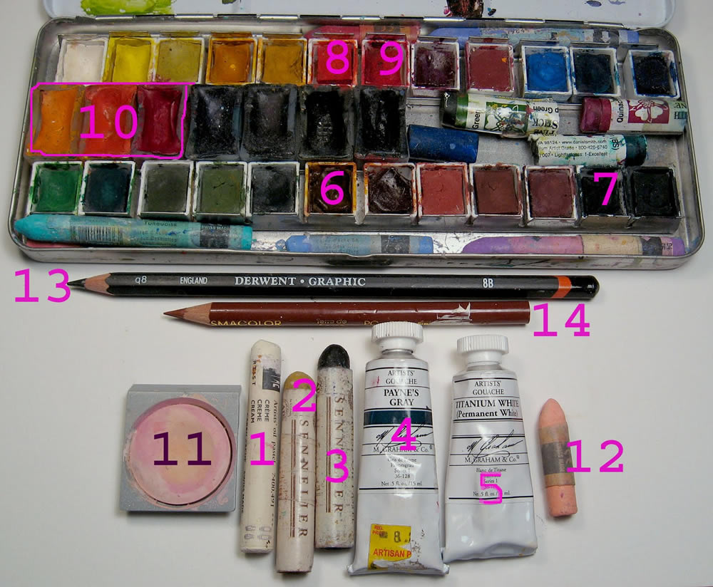 White Gouache Watercolor at Explore collection of