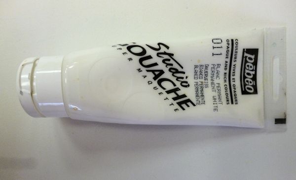 600x365 Watercolor And Gouache Painting Tutorial - White Gouache Watercolor