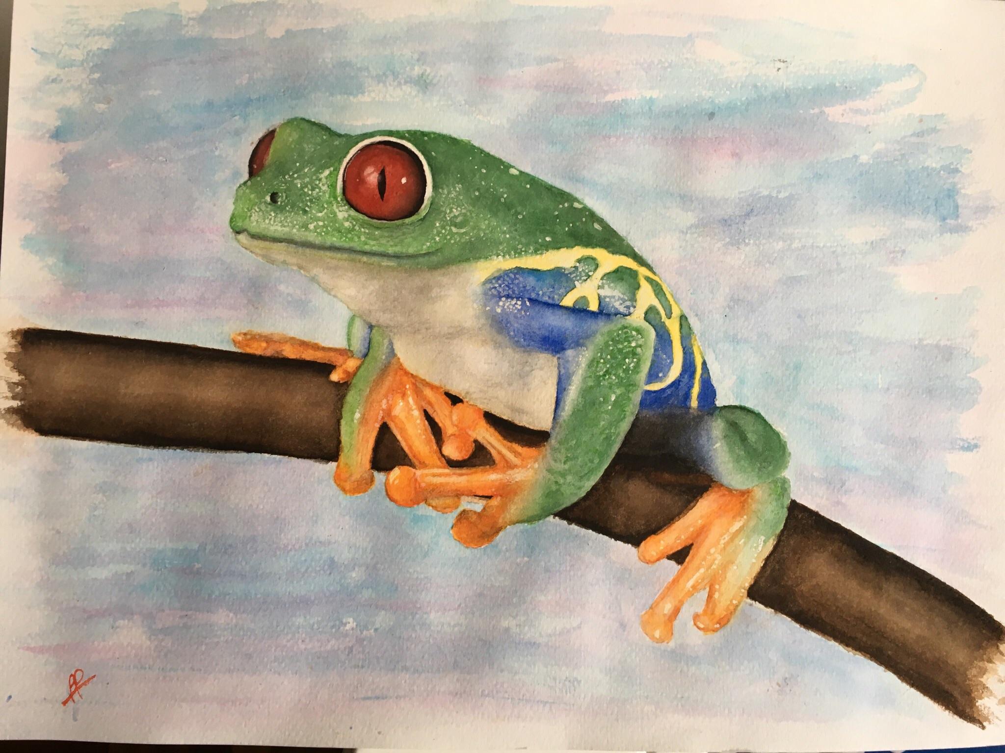 2048x1536 Watercolor And White Gouache. Any Ideas How To Get Better - White Gouache Watercolor