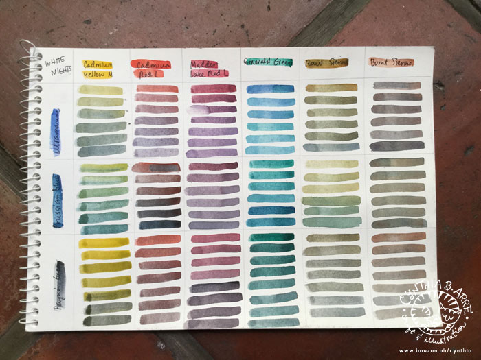 700x525 What Colors To Choose For A Minimalist Watercolor Palette + White - White Knight Watercolor