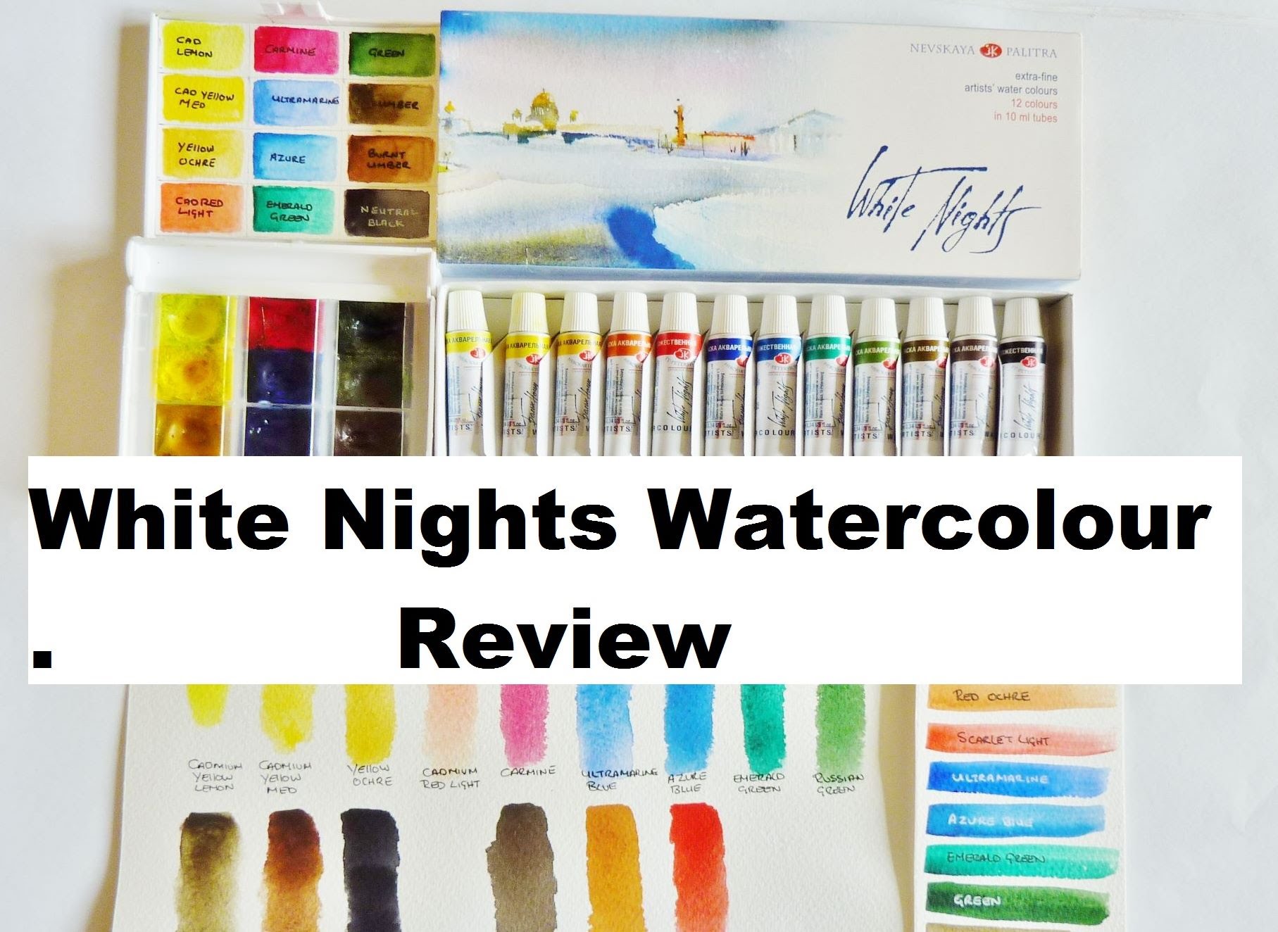1815x1324 White Nights Watercolour Review, Tubes And Pans St Petersburg - White Knight Watercolor