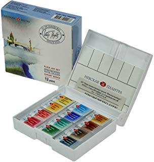 304x320 St Petersburg White Nights Watercolour 36 Pan Set - White Knight Watercolor