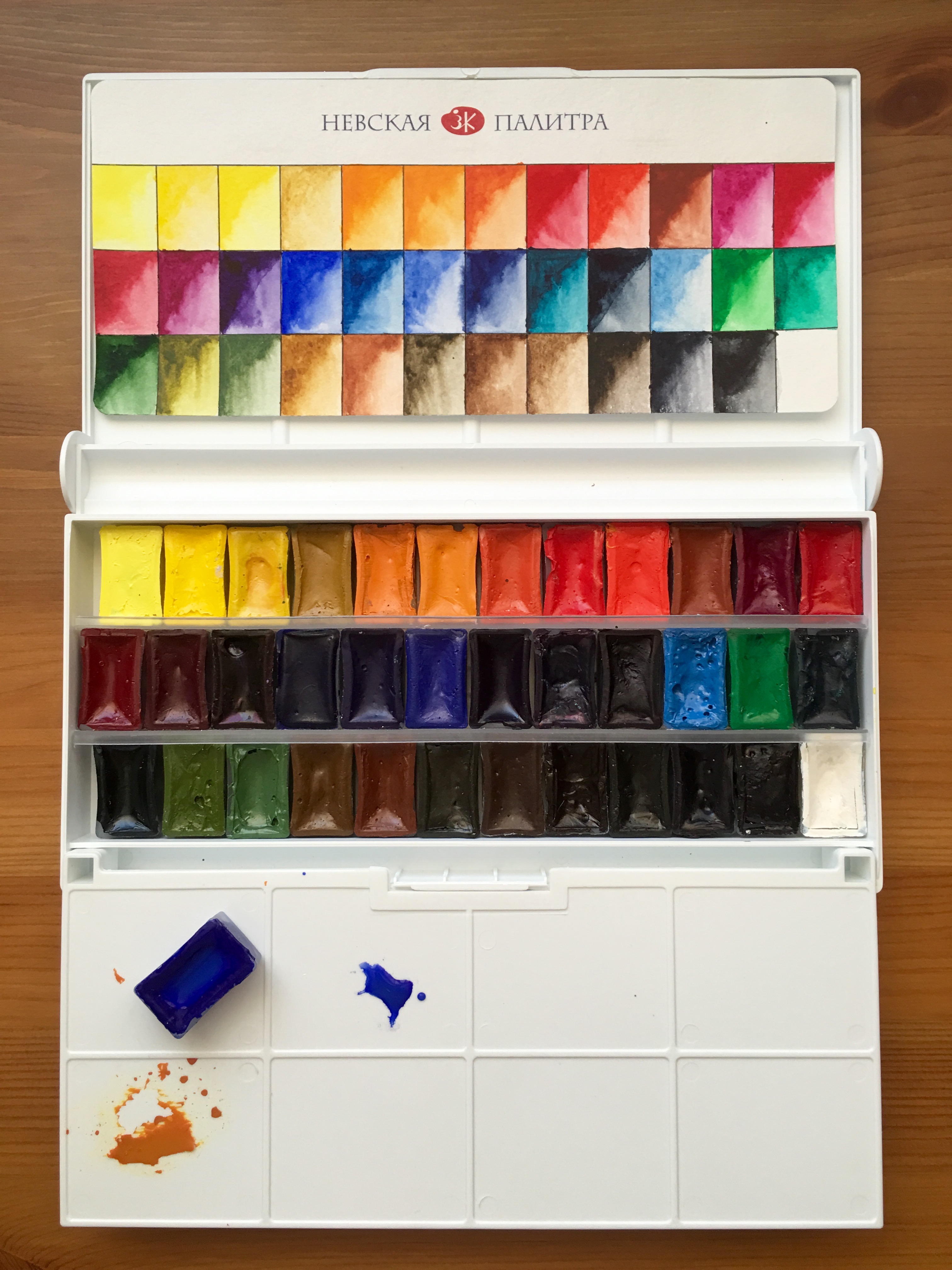 3024x4032 ~ Doodlewash Review White Nights Watercolours - White Knight Watercolor