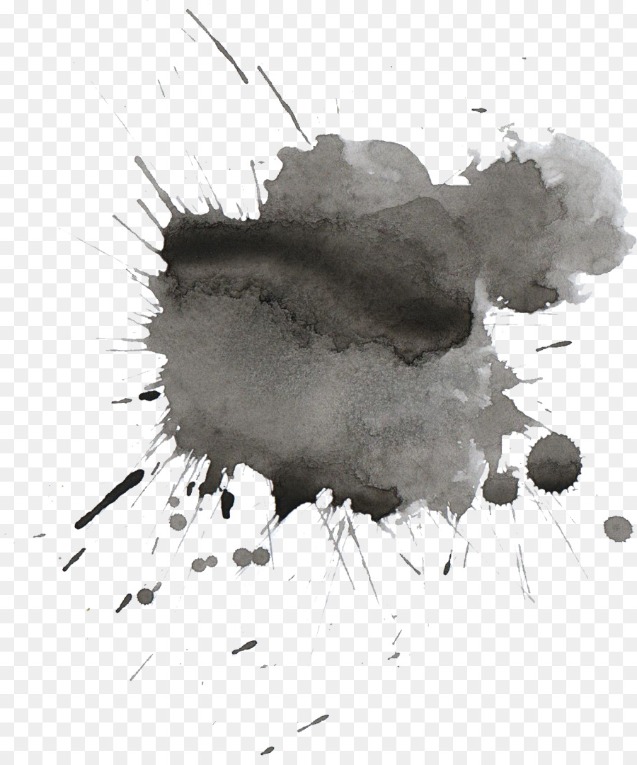 900x1080 Black And White Watercolour Paintings Watercolor Painting Drawing - White Watercolor