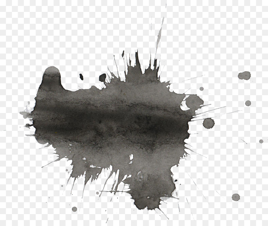 900x760 Watercolor Painting Black And White - White Watercolor Paint