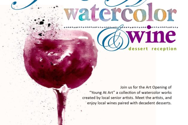 630x420 Reston Now Young At Art Watercolor Amp Wine Dessert Reception - Wine Watercolor