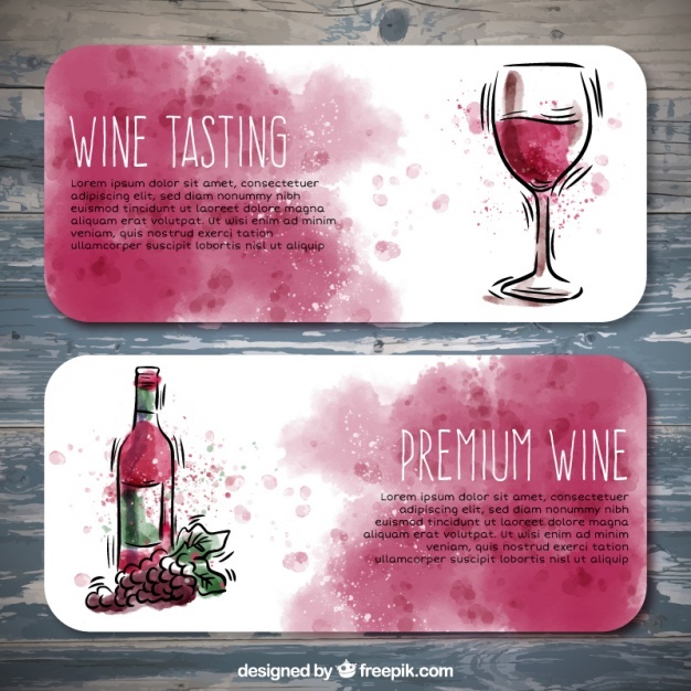 626x626 Wine Vectors, Photos And Psd Files Free Download - Wine Watercolor