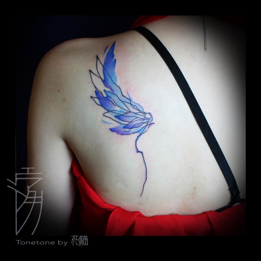894x894 Wings Watercolor By Sakura1690 - Wings Watercolor
