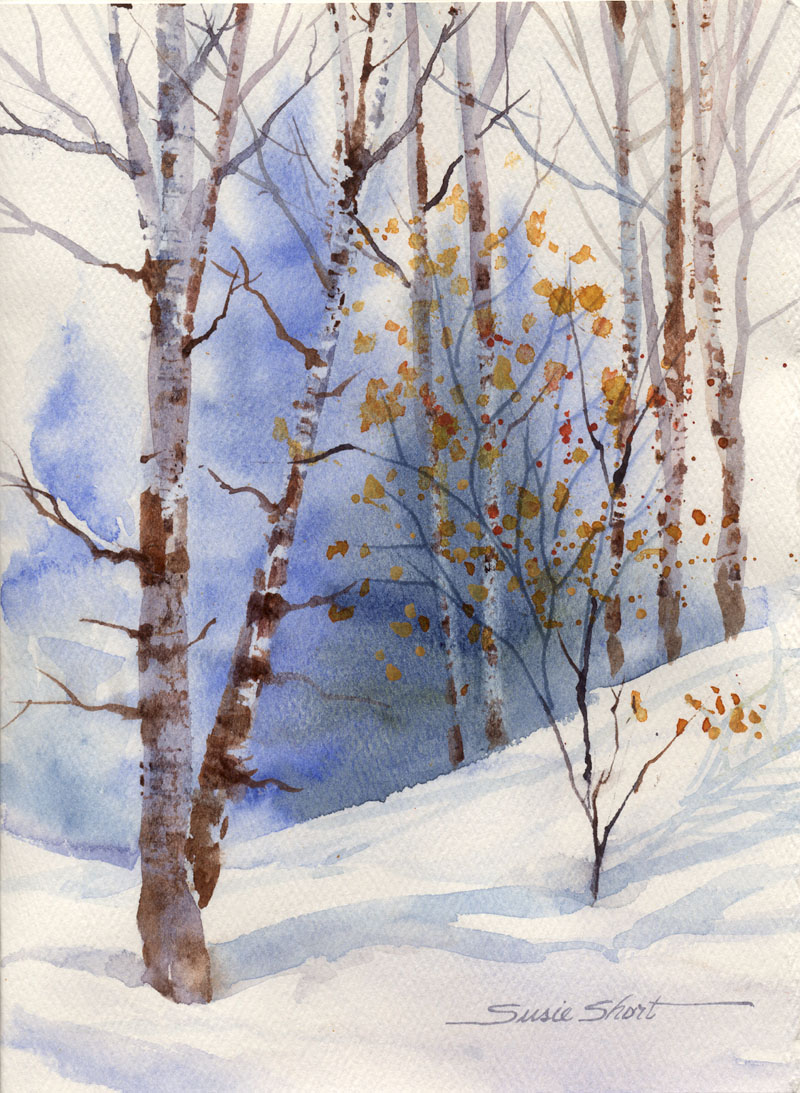 800x1093 Daniel Smith Use These Watercolor Tricksnd Techniques To Create - Winter Landscape Watercolor Paintings