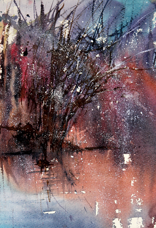 548x800 Watercolours With Life Winter Solstice - Winter Solstice Watercolor