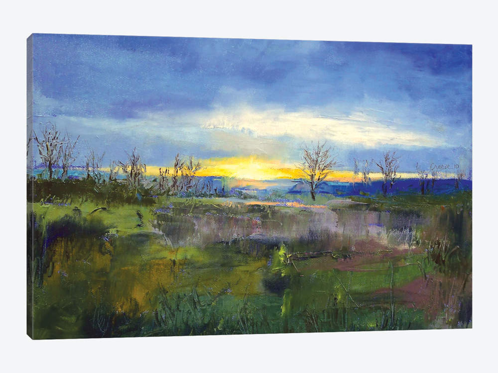 1000x750 Winter Solstice Canvas Print By Michael Creese Icanvas - Winter Solstice Watercolor