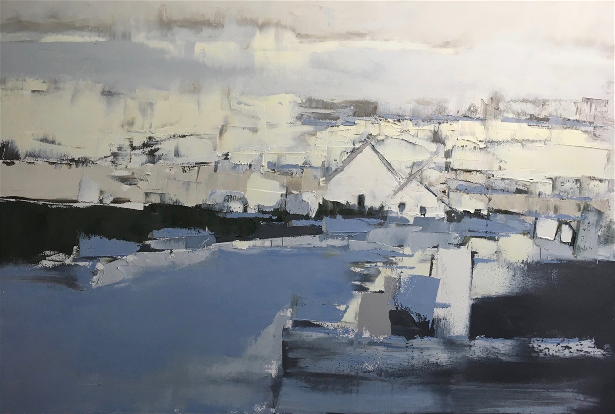 2000x1348 Winter Solstice By Sandra Pratt Artcloud - Winter Solstice Watercolor