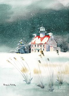 Winter Watercolor