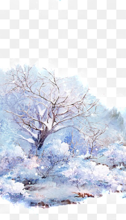 260x453 Watercolor Winter Png, Vectors, Psd, And Clipart For Free Download - Winter Watercolor