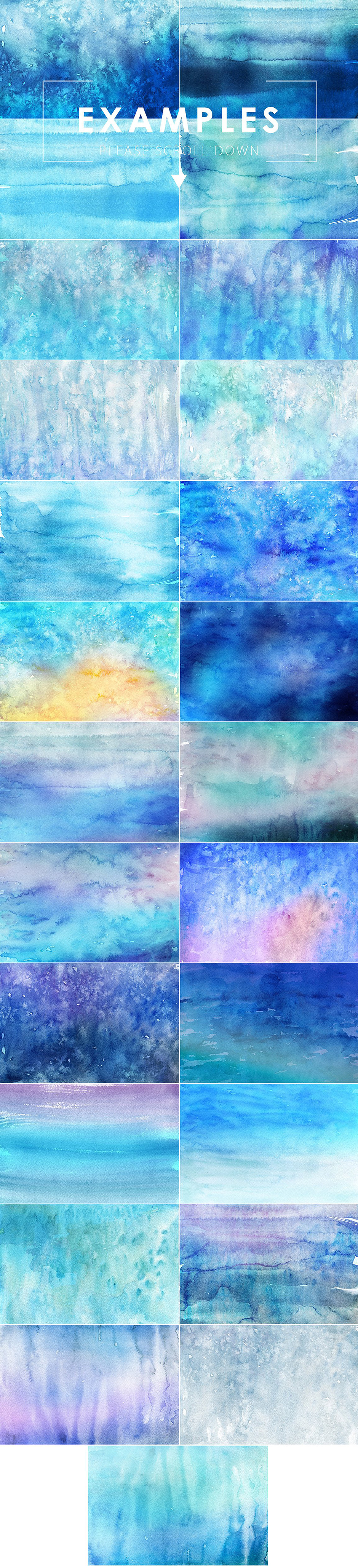 940x4118 Winter Watercolor Backgrounds - Winter Watercolor Background