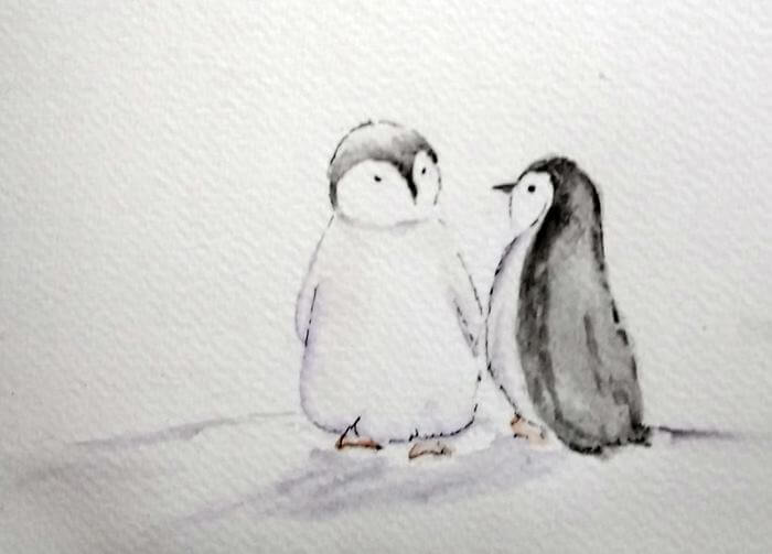 700x503 Winter Art Ideas For Kids - Winter Watercolor For Kids