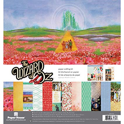 425x425 Paper House Productions Ktsp 1046e Paper Crafting Kit - Wizard Of Oz Watercolor