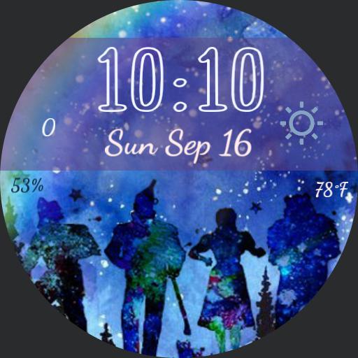 512x512 Wizard Of Oz Watercolor For Huawei Watch - Wizard Of Oz Watercolor