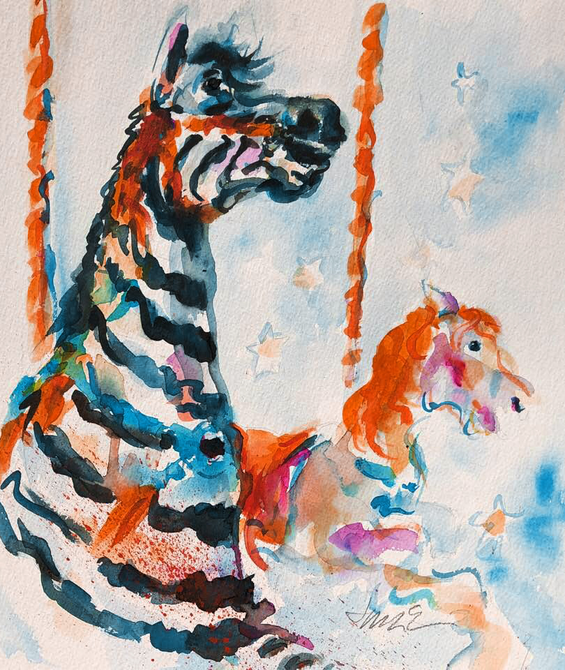 810x960 Jacki Kellum - Wizard Of Oz Watercolor