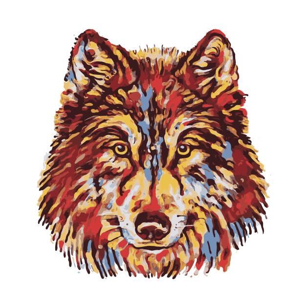 630x630 Wolf Watercolor - Wolf Watercolor