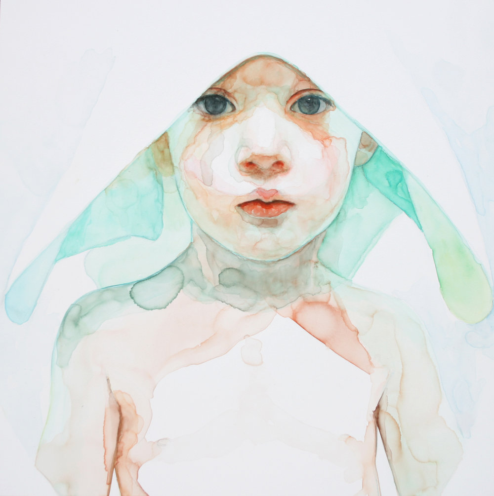 1000x1005 Ali Cavanaugh - Woman Watercolor