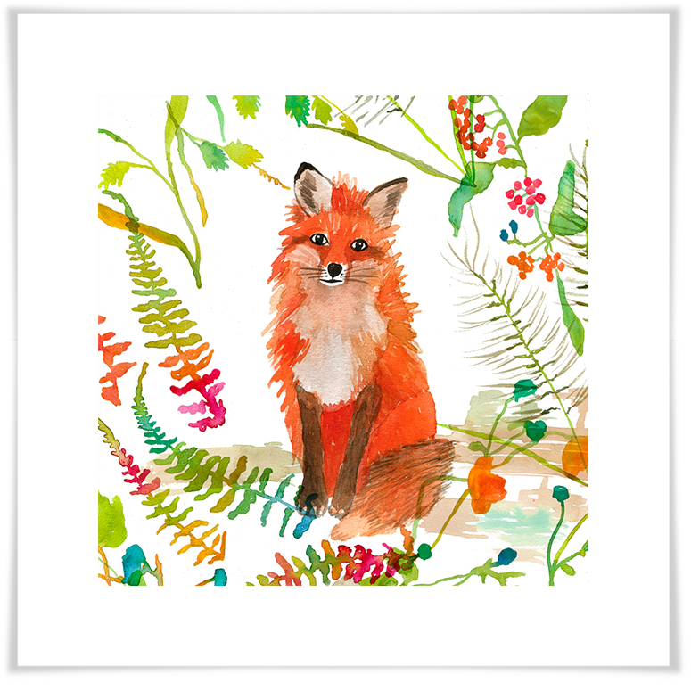 775x775 Woodland Watercolor - Woodland Watercolor