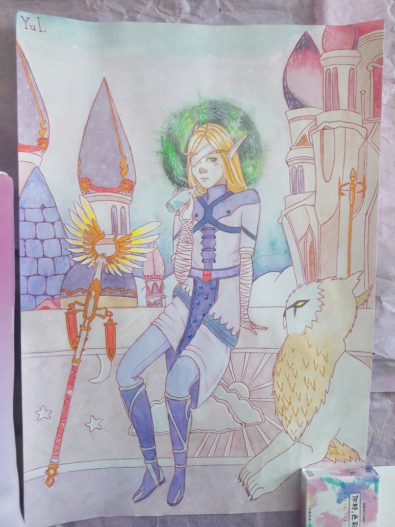 774x1032 World Of Warcraft Legion By Yul0 - World Of Warcraft Watercolor